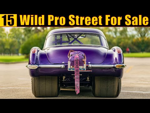 Видео: 15 безумных профессиональных уличных машин на продажу — Muscle & Hot Rods
