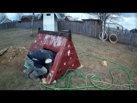 Видео: установка насоса и осмотр колодца 20м после углубления