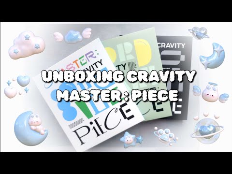 Видео: РАСПАКОВКА АЛЬБОМА CRAVITY - MASTER : PIECE (set) | unboxing kpop album