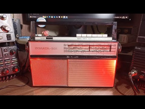 Видео: SONATA 201  Made in USSR, экспортный вариант радиоприемника.
