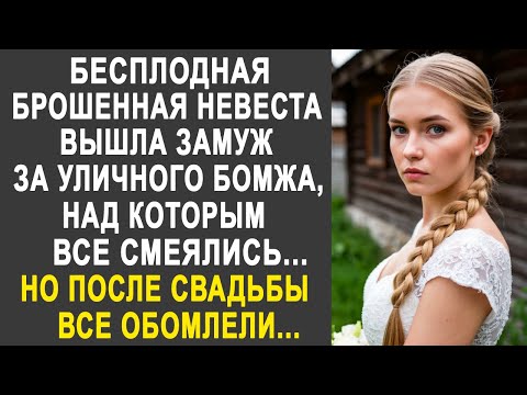 Видео: Брошенная невеста вышла замуж за уличного бродягу. Но после свадьбы все обомлели, увидев...