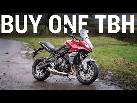 Видео: Обзор Triumph Tiger Sport 660 — новый взгляд на доступные шоссейные велосипеды