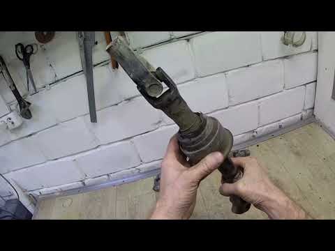 Видео: CAMRY 50 РЕМОНТ РУЛЕВОГО ВАЛА