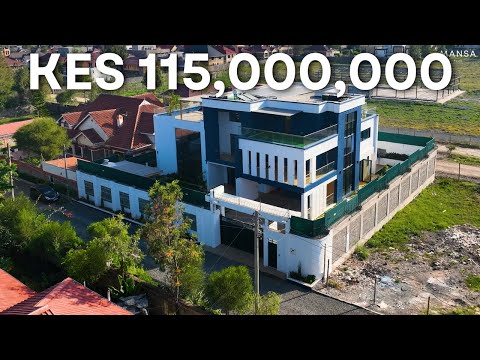 Видео: 115 000 000 кенийских шиллингов. Экскурсия по дому с 5 спальнями в Сёкимау. #Найроби, Кения #недв...