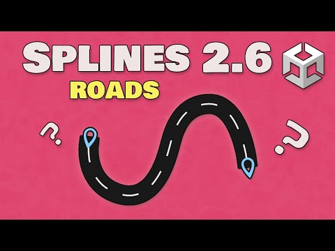 Видео: Создавайте ДОРОГИ с помощью сплайнов Unity!