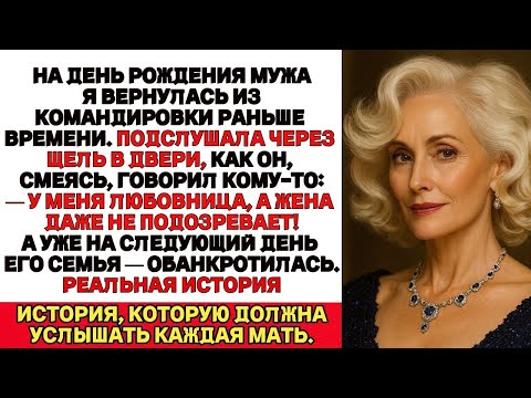 Видео: Я вернулась раньше обычного и услышала, как он смеётся:— У меня любовница, а жена и не догадывается!