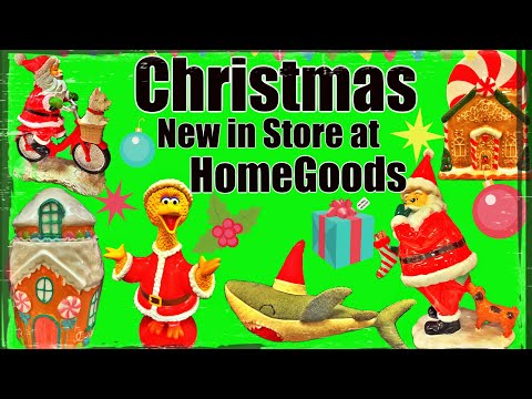 Видео: Обязательно посмотрите новые рождественские находки на HomeGoods!