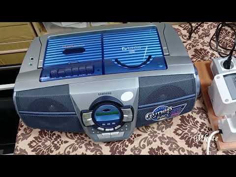 Видео: (Live) Магнитола Samsung RCD-M50B: обзор, небольшой ремонт, тест.