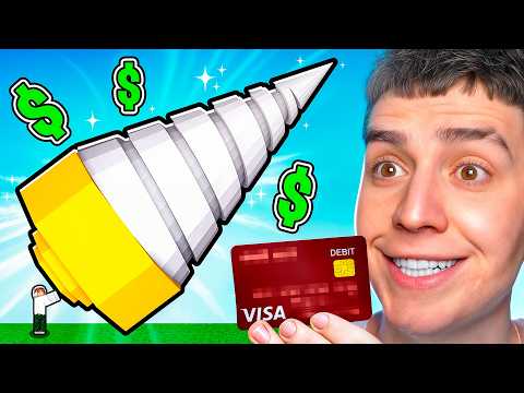 Видео: ПОТРАТИЛ 100 000 РОБУКСОВ НА МОЩНУЮ ДРЕЛЬ В РОБЛОКС! СИМУЛЯТОР КОПАНИЯ!