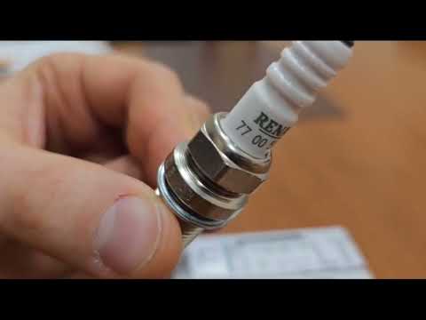 Видео: Подделка свечей RENAULT 7700500155