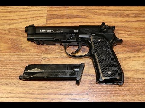 Видео: Разбоксинг и обзор пневматического пистолета UMAREX BERETTA 92 A1