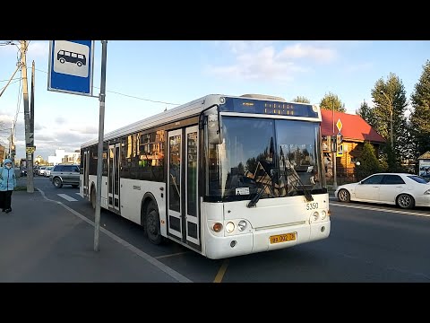 Видео: Автобус, маршрут №195 ЛиАЗ-5292.20 б.5350 (17.10.2020) Санкт-Петербург