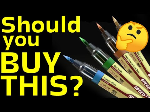 Видео: Каковы новые маркеры SPEED PAINT от Army Painter???