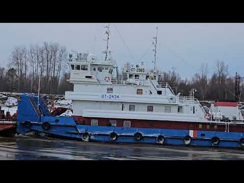 Видео: ОТ-2434 и ОТ-2065. Река Иртыш 205км