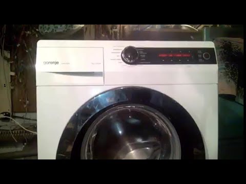 Видео: Про стиральную машину Gorenje и чистка системы