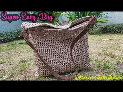 Видео: Вяжем красивую сумку крючком менее чем за 30 000 рупий