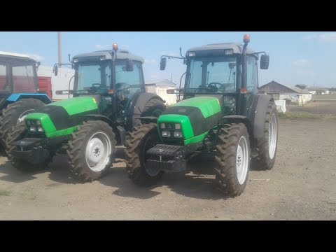 Видео: Купили пару тракторовDEUTZ-FAHR AGROFARM 115 G