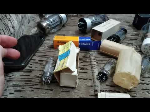 Видео: интересные радиолампы kt88 300b 6п19пв и.т.д