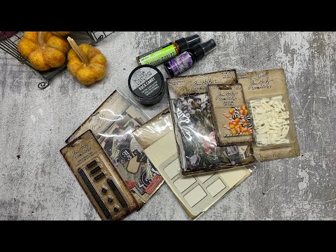 Видео: Tim Holtz, продолжаю делать блокнот, полезные советы и идеи🫶🏻