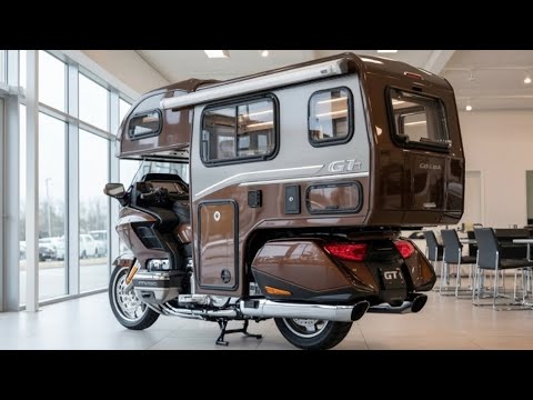 Видео: Обзор 4-колесного мотоцикла Honda Gold Wing Trike 2026 года: роскошь, производительность и цена