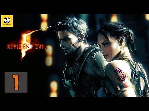 Видео: Resident Evil 5 – Часть 1 (полное прохождение с комментариями) [PS4]