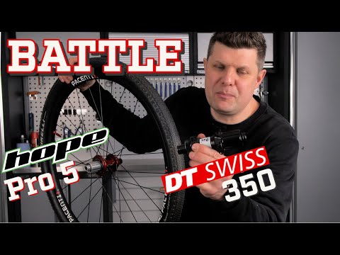 Видео: Hope Pro5 против DT Swiss 350 (240 опыта)