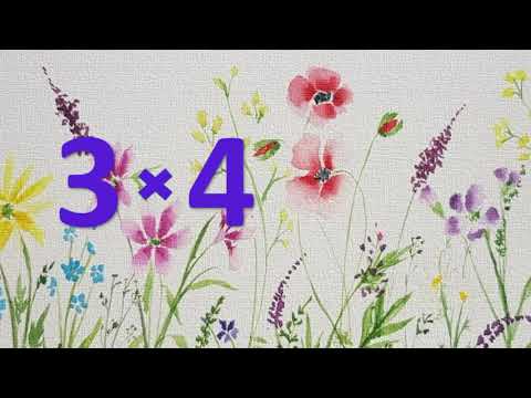 Видео: Таблиця множення числа 3.Таблиця ділення на 3. Тренажер.