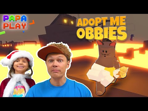 Видео: ПАРКУРИМ в Adopt Me Obbies