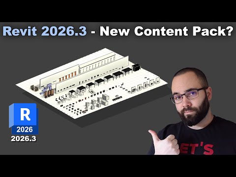 Видео: Revit 2026.3 — небольшой обзор обновления