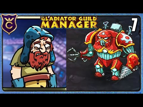 Видео: ЭТОГО РОБОТА НЕРЕАЛЬНО ПОБЕДИТЬ 7 Gladiator Guild Manager
