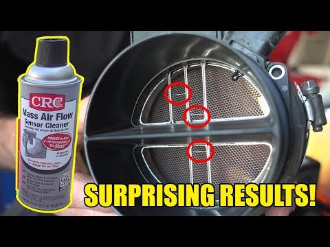 Видео: ДЕЙСТВИТЕЛЬНО ЛИ РАБОТАЕТ ОЧИСТИТЕЛЬ ДАТЧИКА МАССОВОГО РАСХОДА ВОЗДУХА?