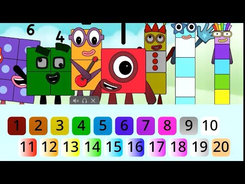 Видео: NUMBERBLOCKS: МНОЖЕСТВО ГИГАНТСКИХ ЧИСЕЛ ОТ 1 ДО 20 — ИЗУЧАЕМ СЛОЖЕНИЕ И ВЫЧИТАНИЕ | УЧИМСЯ СЧЁТАТЬ