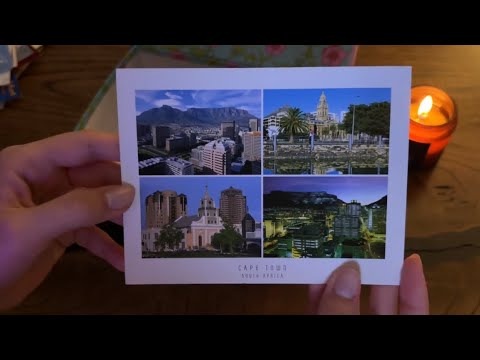 Видео: АСМР Моя коллекция открыток ч.4 | Близкий шепот | ASMR My postcards | Close inaudible whisper