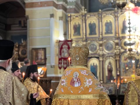 Видео: Всенічне бдіння напередодні 7-ї Неділі після П‘ятидесятниці