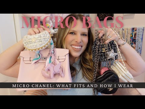 Видео: Моя коллекция микросумок Chanel ✨👛✨ | Что подходит, что стоит того, а что просто для удовольствия...