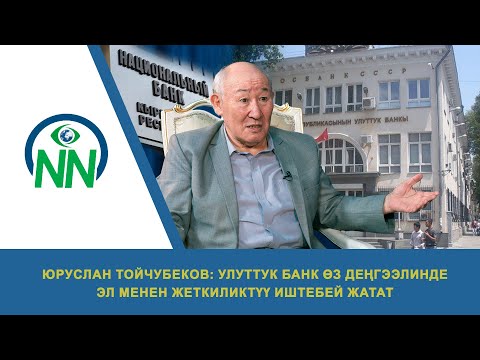 Видео: Юруслан Тойчубеков: Улуттук банк өз деңгээлинде эл менен жеткиликтүү иштебей жатат