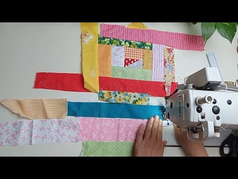 Видео: Только тканевые квадраты 😍 Быстрый и простой ПЭЧВОРК |🧚‍♀️ Идея для шитья