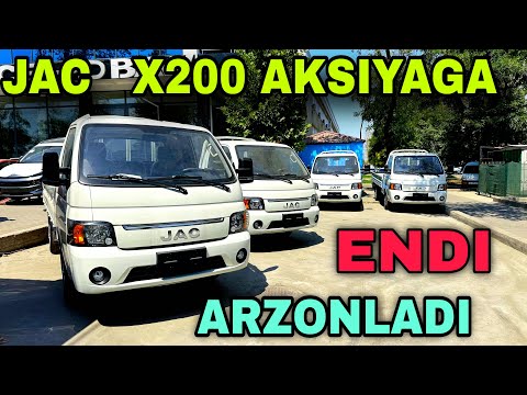 Видео: Jac X200  Pul Topar Yuk Moshinalar Sezoni Boshlandi Tashkent Motorsda Жас Х200 Юк Мошинаси Арзонлади