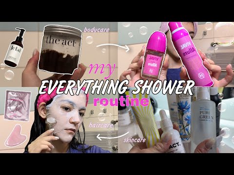 Видео: 🫧My everything shower routine: уход за собой, фавориты, мотивация~🧴🛁