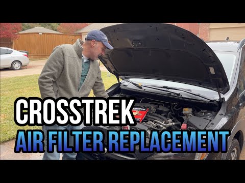 Видео: Как заменить воздушный фильтр двигателя Subaru Crosstrek 2018-2021 годов