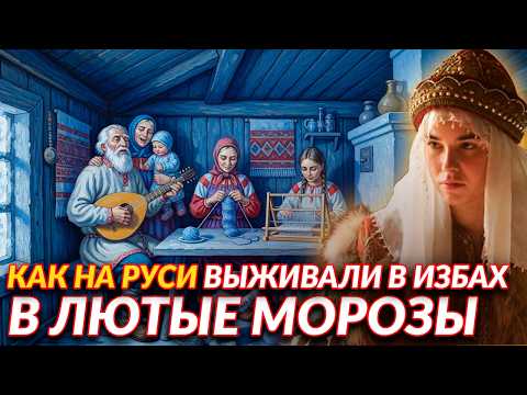 Видео: Как на Руси выживали в избах в лютые морозы?
