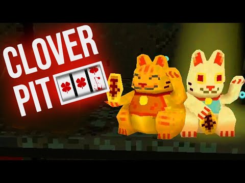 Видео: ЗОЛОТАЯ КОТО-ФЕРМА! - CloverPit #006  / Хоррор Рогалик