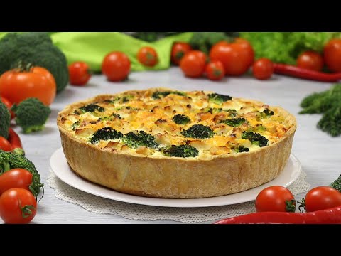 Видео: «КИШ» с Курицей, Брокколи и Сыром — Бесподобный пирог для вкусного обеда или сытного ужина!