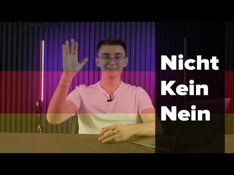 Видео: В чому різниця між kein , nein та nicht.
