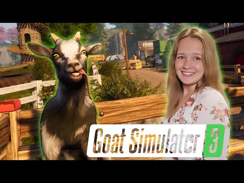 Видео: КОЗЁЛ ТВОРИТ ПОЛНЫЙ БЕСПРЕДЕЛ! | Goat Simulator 3 #1