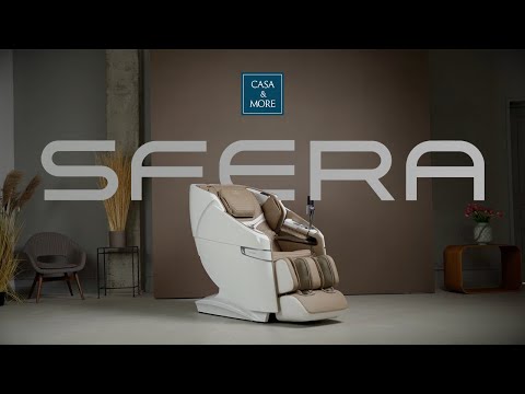 Видео: Массажное кресло SFERA от Casa&More – массаж с эксклюзивной технологией ароматерапии AromaSense 6