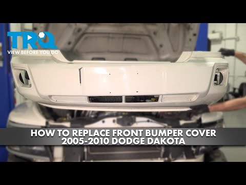 Видео: Как заменить накладку бампера на Dodge Dakota 2005-2010