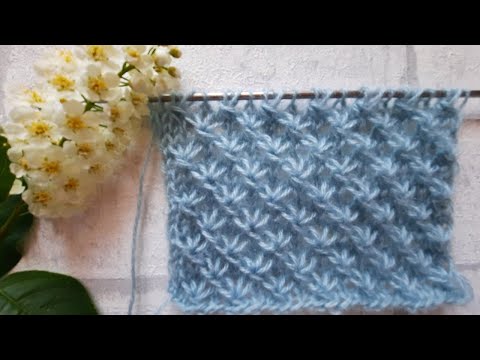 Видео: Шикарный узор ЗВЕЗДОЧКА для летних кофточек, топов, кардиганов.