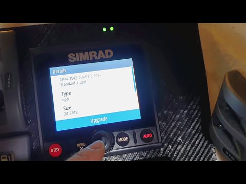 Видео: Как обновить Simrad AP44 и NAC-2?