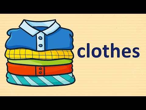 Видео: Clothes. Одежда по-английски. Видео-словарь